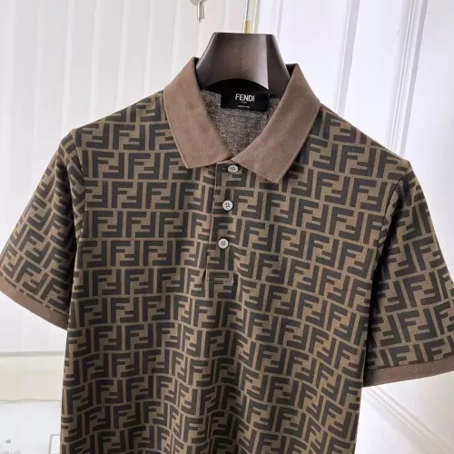 Replica Fendi T-Shirts Short Sleeved For Men #1315087 $42.00 USD for Wholesale