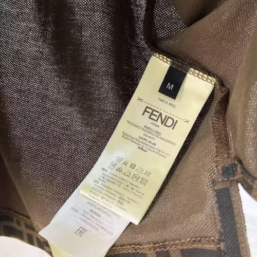 Replica Fendi T-Shirts Short Sleeved For Men #1315087 $42.00 USD for Wholesale