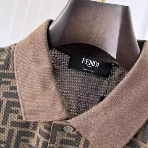Replica Fendi T-Shirts Short Sleeved For Men #1315087 $42.00 USD for Wholesale