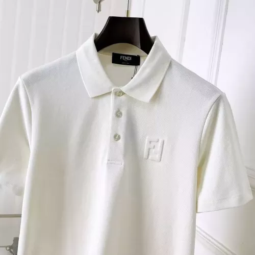 Replica Fendi T-Shirts Short Sleeved For Men #1315090 $42.00 USD for Wholesale