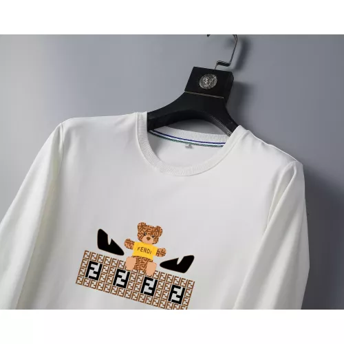 Replica Fendi Hoodies Long Sleeved For Men #1315422 $40.00 USD for Wholesale