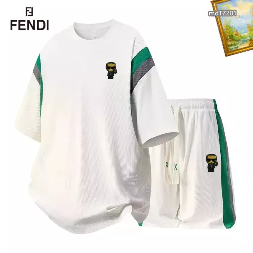 Fendi Tracksuits Short Sleeved For Men #1315433