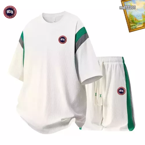 Canada Goose Tracksuits Short Sleeved For Men #1315438