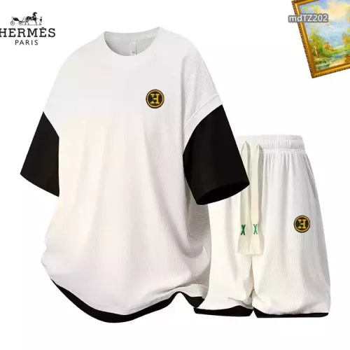 Hermes Tracksuits Short Sleeved For Men #1315443