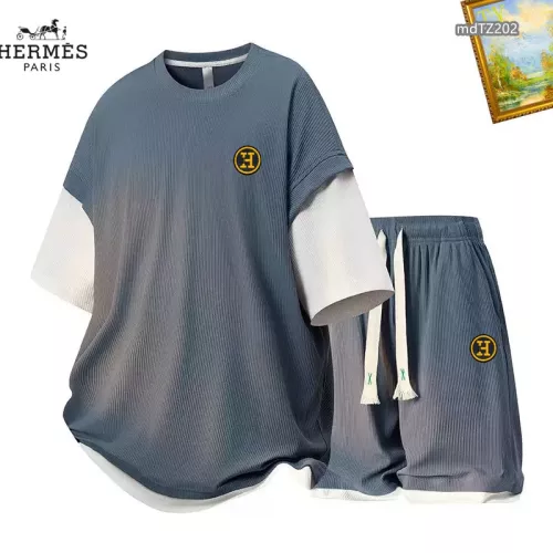 Hermes Tracksuits Short Sleeved For Men #1315444