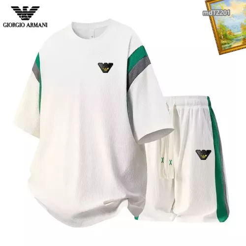 Armani Tracksuits Short Sleeved For Men #1315448