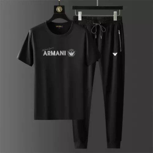 Armani Tracksuits Short Sleeved For Men #1315487