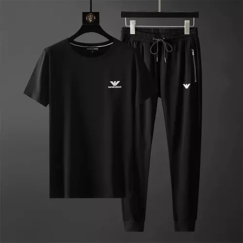 Armani Tracksuits Short Sleeved For Men #1315493
