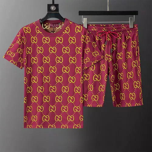 Gucci Tracksuits Short Sleeved For Men #1315558