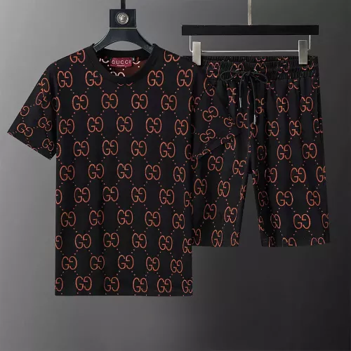 Gucci Tracksuits Short Sleeved For Men #1315559