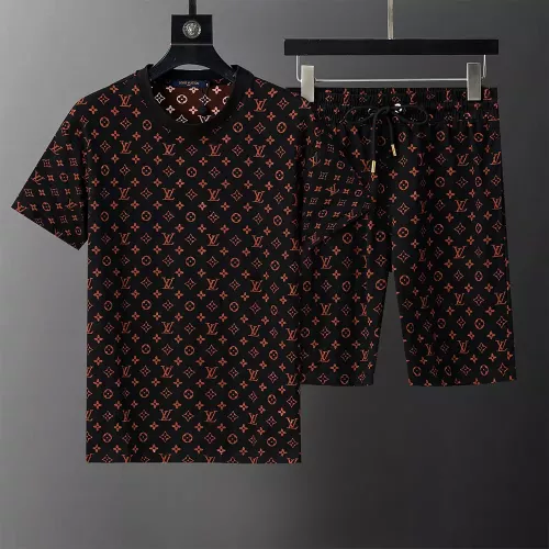 Louis Vuitton LV Tracksuits Short Sleeved For Men #1315561 $42.00 USD, Wholesale Replica Louis Vuitton LV Tracksuits