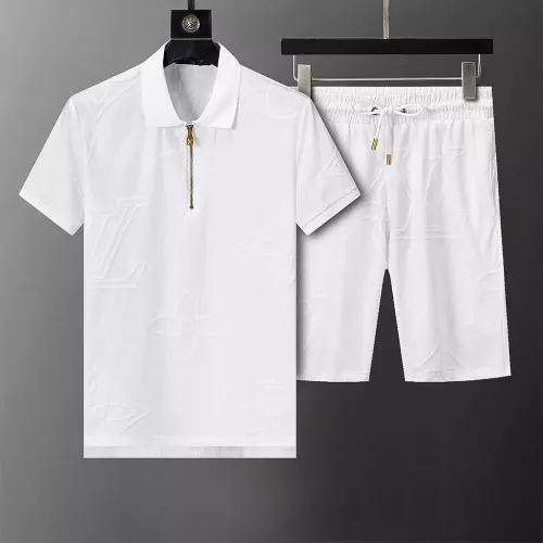Louis Vuitton LV Tracksuits Short Sleeved For Men #1315585 $45.00 USD, Wholesale Replica Louis Vuitton LV Tracksuits