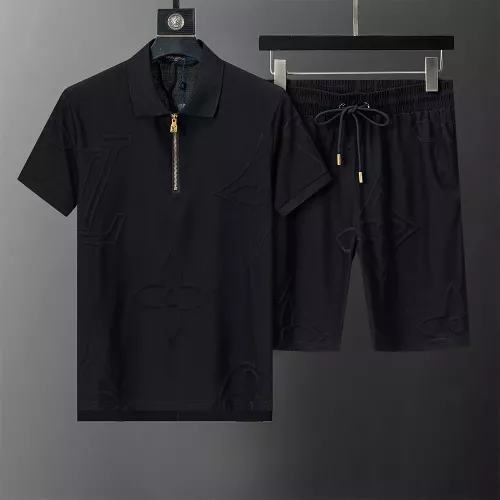 Louis Vuitton LV Tracksuits Short Sleeved For Men #1315588 $45.00 USD, Wholesale Replica Louis Vuitton LV Tracksuits