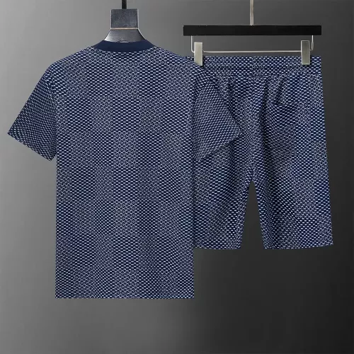 Replica Louis Vuitton LV Tracksuits Short Sleeved For Men #1315591 $42.00 USD for Wholesale