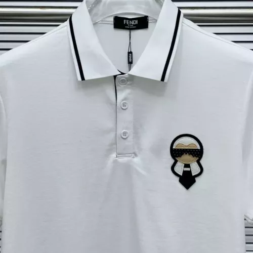 Replica Fendi T-Shirts Short Sleeved For Men #1315698 $56.00 USD for Wholesale