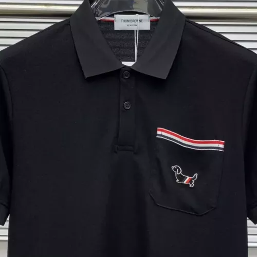 Replica Thom Browne TB T-Shirts Short Sleeved For Men #1315735 $56.00 USD for Wholesale