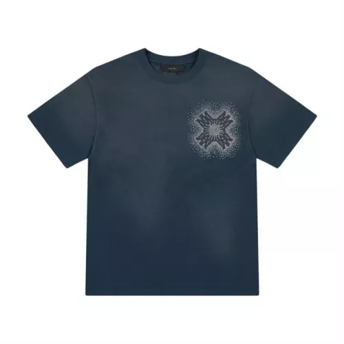 Replica Amiri T-Shirts Short Sleeved For Unisex #1315772 $42.00 USD for Wholesale