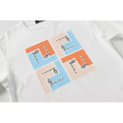 Replica Fendi T-Shirts Short Sleeved For Unisex #1315795 $42.00 USD for Wholesale