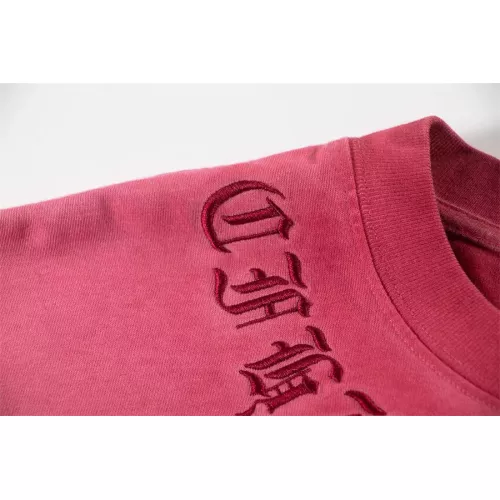 Replica Chrome Hearts T-Shirts Short Sleeved For Unisex #1315854 $56.00 USD for Wholesale
