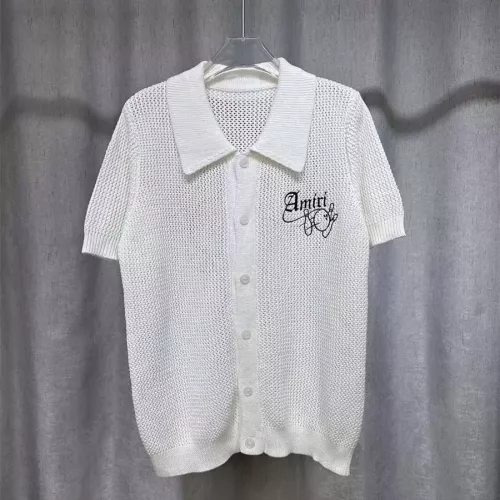 Replica Amiri Sweaters Short Sleeved For Unisex #1315859 $56.00 USD for Wholesale