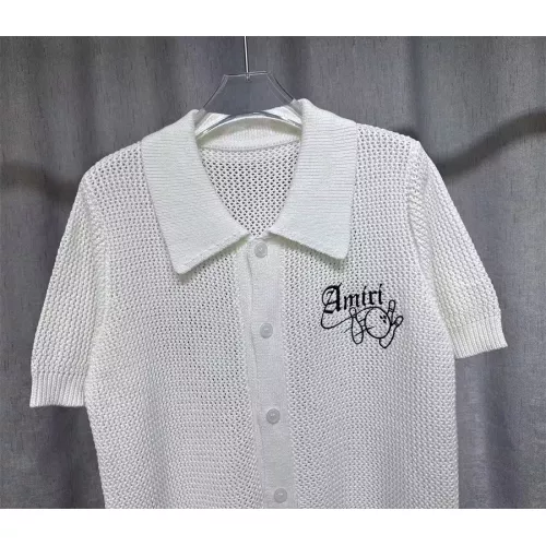 Replica Amiri Sweaters Short Sleeved For Unisex #1315859 $56.00 USD for Wholesale