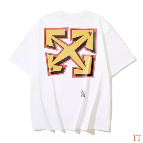 Off-White T-Shirts Short Sleeved For Unisex #1316011