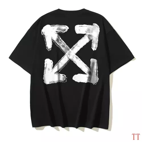 Off-White T-Shirts Short Sleeved For Unisex #1316014