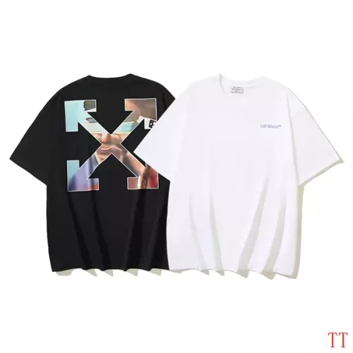 Replica Off-White T-Shirts Short Sleeved For Unisex #1316016 $29.00 USD for Wholesale