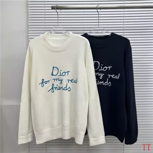 Replica Christian Dior Sweaters Long Sleeved For Unisex #1316042 $56.00 USD for Wholesale