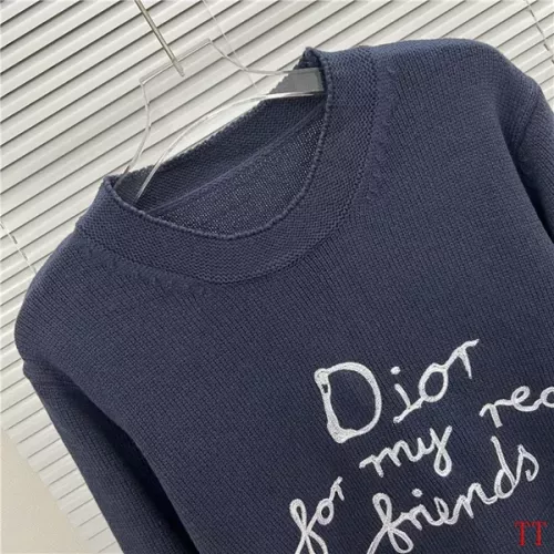 Replica Christian Dior Sweaters Long Sleeved For Unisex #1316042 $56.00 USD for Wholesale