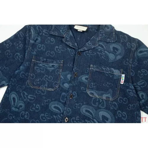 Replica Gucci Shirts Short Sleeved For Unisex #1316043 $64.00 USD for Wholesale