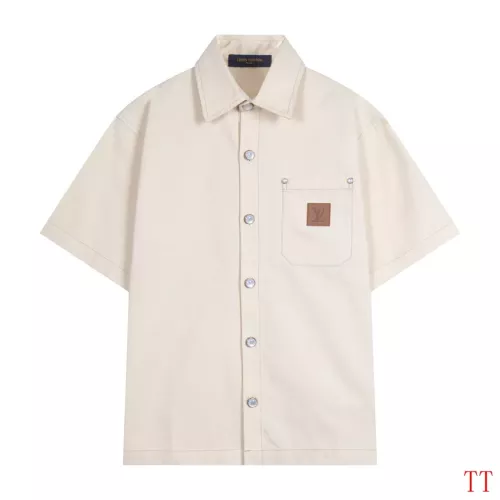 Louis Vuitton LV Shirts Short Sleeved For Unisex #1316045