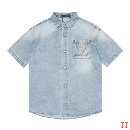 Louis Vuitton LV Shirts Short Sleeved For Unisex #1316048
