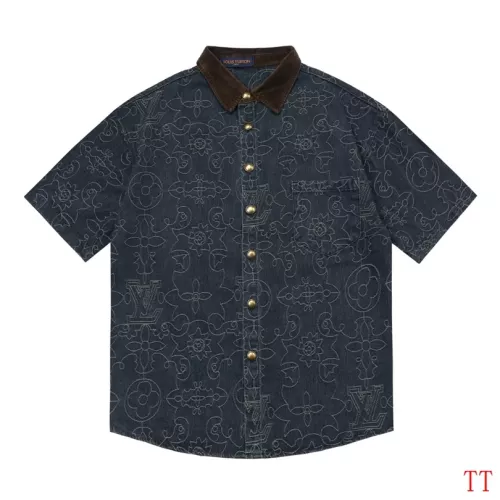 Louis Vuitton LV Shirts Short Sleeved For Unisex #1316052