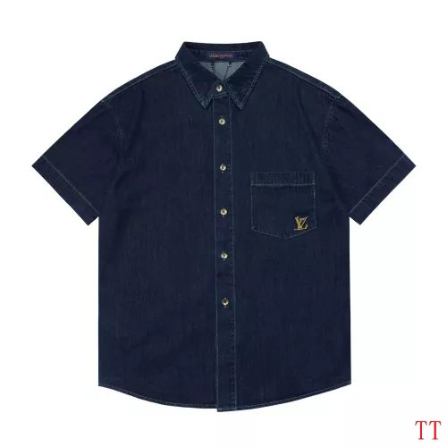 Louis Vuitton LV Shirts Short Sleeved For Unisex #1316056