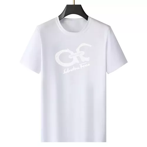 Salvatore Ferragamo T-Shirts Short Sleeved For Men #1316107 $22.00 USD, Wholesale Replica Salvatore Ferragamo T-Shirts