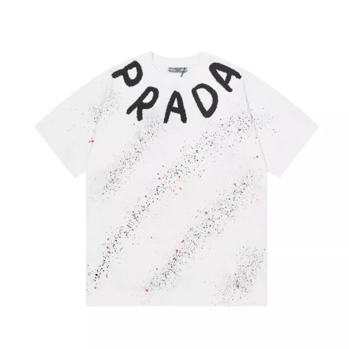 Prada T-Shirts Short Sleeved For Unisex #1316341