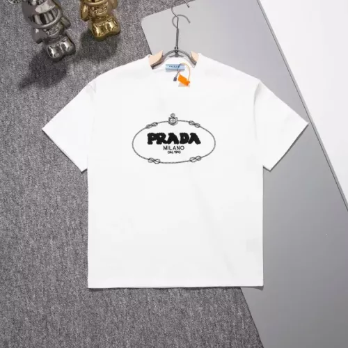 Prada T-Shirts Short Sleeved For Unisex #1316350
