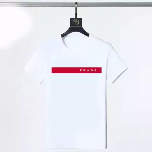 Prada T-Shirts Short Sleeved For Men #1316366