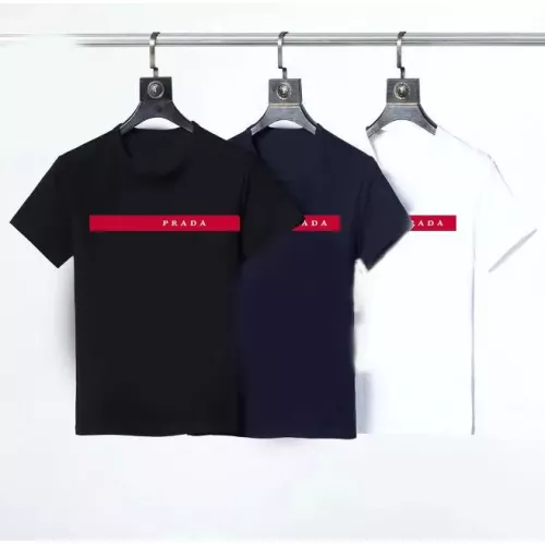 Replica Prada T-Shirts Short Sleeved For Men #1316370 $23.00 USD for Wholesale