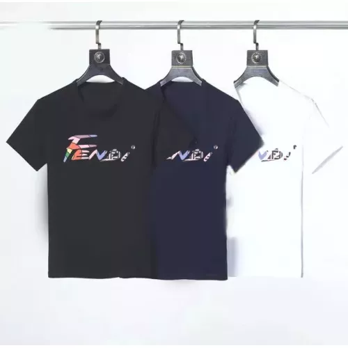 Replica Fendi T-Shirts Short Sleeved For Men #1316397 $23.00 USD for Wholesale