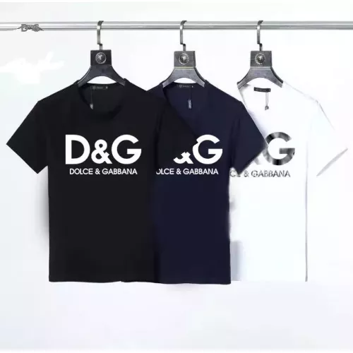 Replica Dolce & Gabbana D&G T-Shirts Short Sleeved For Men #1316398 $23.00 USD for Wholesale
