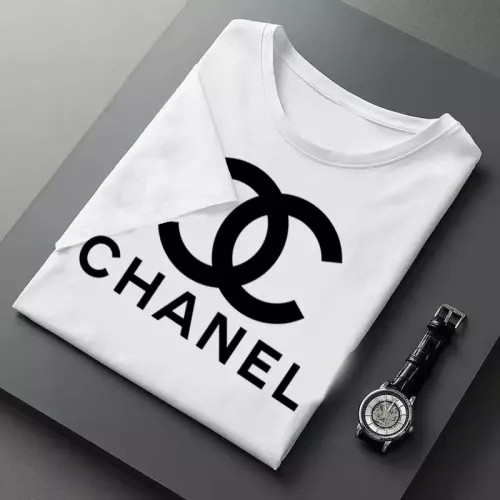 Replica Chanel T-Shirts Short Sleeved For Men #1316419 $23.00 USD for Wholesale
