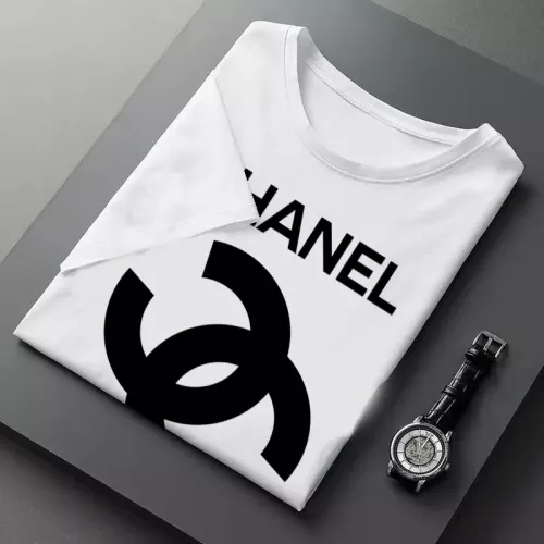 Replica Chanel T-Shirts Short Sleeved For Men #1316422 $23.00 USD for Wholesale