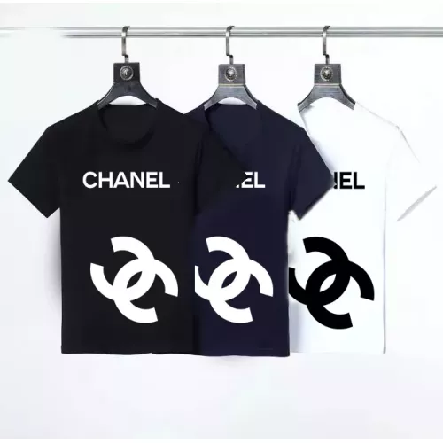 Replica Chanel T-Shirts Short Sleeved For Men #1316424 $23.00 USD for Wholesale