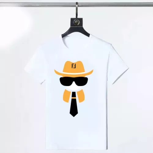 Fendi T-Shirts Short Sleeved For Men #1316428