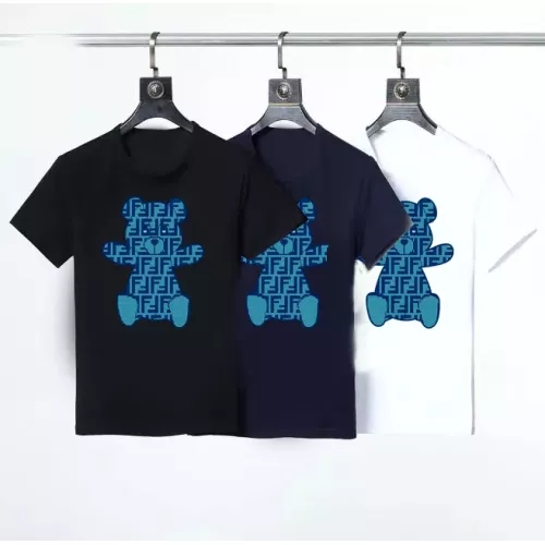 Replica Fendi T-Shirts Short Sleeved For Men #1316445 $23.00 USD for Wholesale