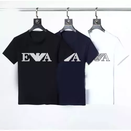 Replica Armani T-Shirts Short Sleeved For Men #1316455 $23.00 USD for Wholesale