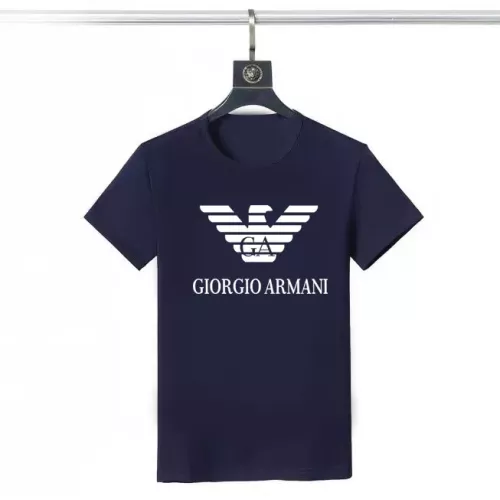 Armani T-Shirts Short Sleeved For Men #1316459