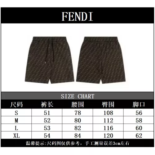 Replica Fendi Pants For Unisex #1316645 $42.00 USD for Wholesale